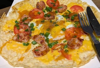 Pancake Lao Sausages