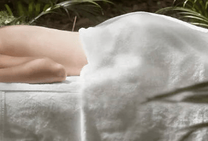 woman full body masssage