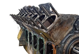 TLM Locomotive Engine Block – Disassembly, Cleaning & Refurbishment Services