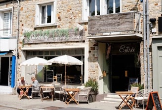Blooming coffee shop Portbail