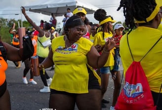 People dancing in GTM clothing