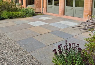 Caithness flag stone patio