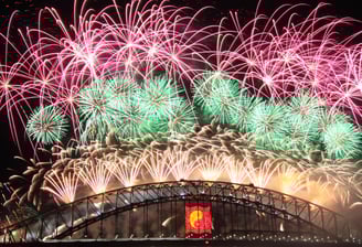 Sydney Australia best place to celebrate happy new year 2025