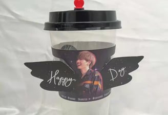 Custom. Cupsleeve Printing