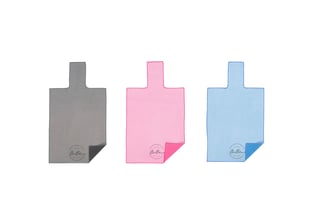 Pack 3 toallas de pilates antideslizantes