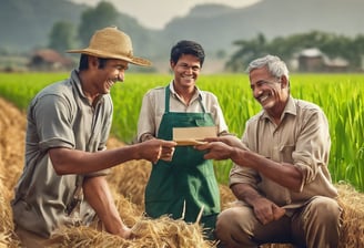 a bunch of coins flying out of a cell phone