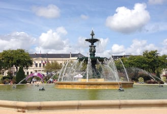 Main Fountain in Angers France