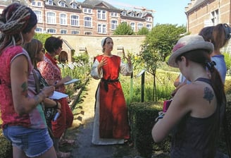 Visite de jardin médicinal