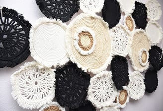 Praktijk Fluenta Massage boho wanddeco