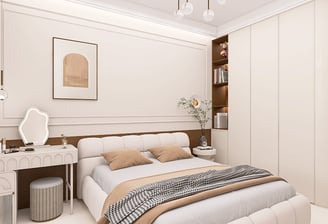diseño de interiores y decoracion de habitacion 