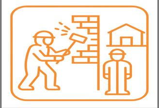 Professional selective demolition crew carefully removing building components during commercial demo