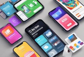 A promotional webpage highlighting Glide Pages, showing a browser displaying the message about transforming data into beautiful web apps and websites. The background features a gradient from blue to red, and there's a web interface preview with user profiles displayed as circular images.