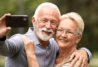 Casal de idosos