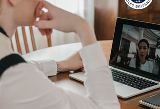 aulas particulares de inglês britânico