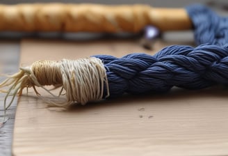black blue and yellow textile