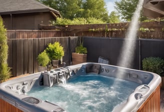 Hot tub wash