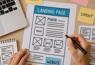 landing page