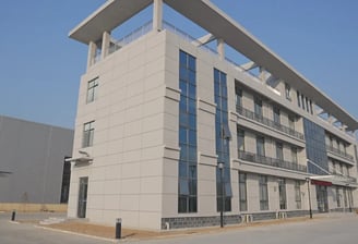 Our bright office, showcasing modern facilities. We are crane manufacturers, specializing in high-quality crane products.