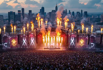 BTS rocks - open air rock concert
