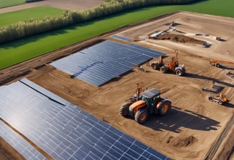 man in green safety vest standing under white structure