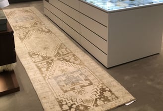 Eskici Rugs was born out of a commitment to high quality vintage rugs that are truly unique like this Kars runner rug