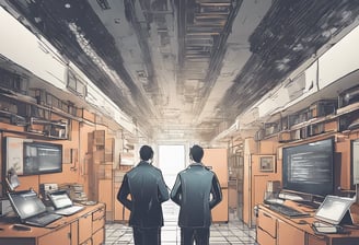 people sitting down near table with assorted laptop computers