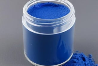 kaolin clay blue pigment
