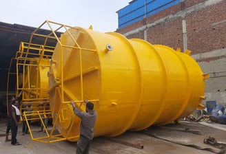 PP FRP HCL STORAGE TANKS