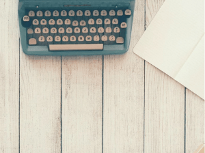 image of a typewriter - guides for christian living