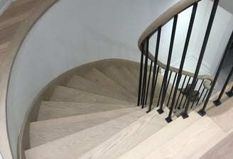 a staircase renovation in home extension, home renovation, Affordable home renovations, Custom homes