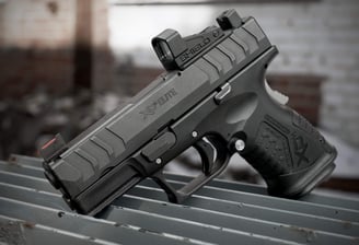 Springfield XD-M pistol with Red dot sights