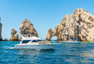 yate bayliner 44 en renta cabo san lucas el arco