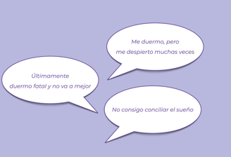 No consigo conciliar el sueño