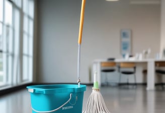 A selection of eco-friendly personal care items including brushes and a pouch, set against a dark background. The arrangement features a variety of wooden brushes with natural bristles and several containers. A fabric pouch and a cloth are also present, adding to the organic feel.