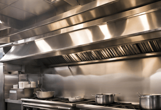 Hotte de cuisine restaurant