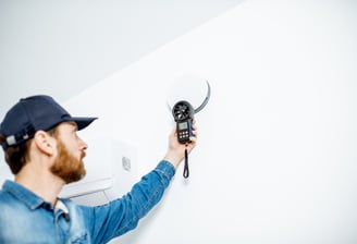 Injustering av ventilationssystem i Västerås och Stockholm