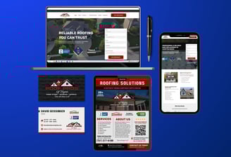 roofing company web design