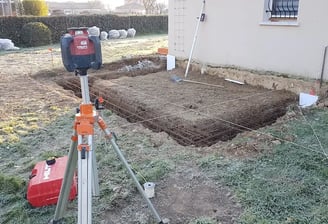 Étude de sols dans le Tarn - Fondation pour une extension de bâtiment