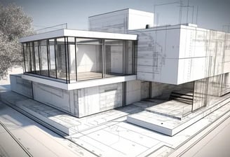 Architecturally designed residential houses from concept to CCC