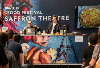 Content capture as National Geographic Food Festival 