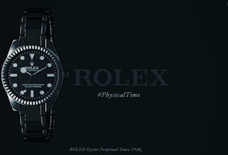 Publicidad 3D de Rolex