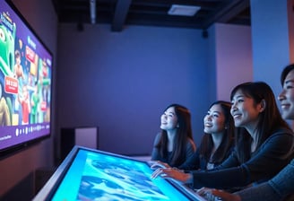 Interactive Event and commercial 