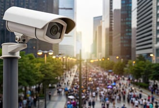 Surveillance vidéo Système de vidéosurveillance 24h/24 pour protéger vos lieux en continu.