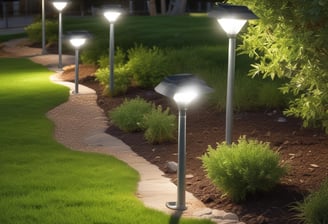 Expansive solar panel installation spread across a large, open area, nestled in front of lush green hills under a clear blue sky.