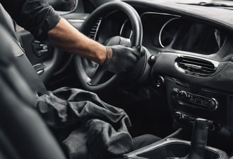 Nettoyage intérieur véhicule voiture luxuria au detailing specialiste nettoyage auto aix les bains