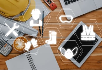 Icones de segurança do trabalho