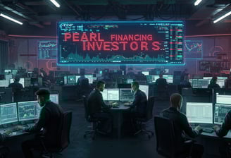 a group of people sitting at desks in a room