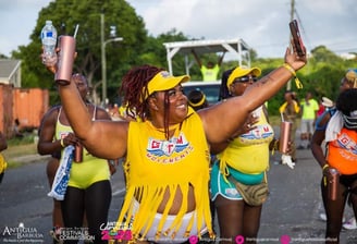 Lady taking a selfie