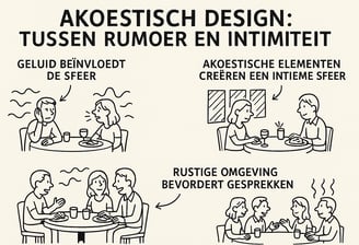 a cartoon drawing of a group of people sitting at a table