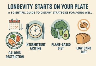 Eat for Longevity: Evidence-Based Dietary Habits to Slow Aging